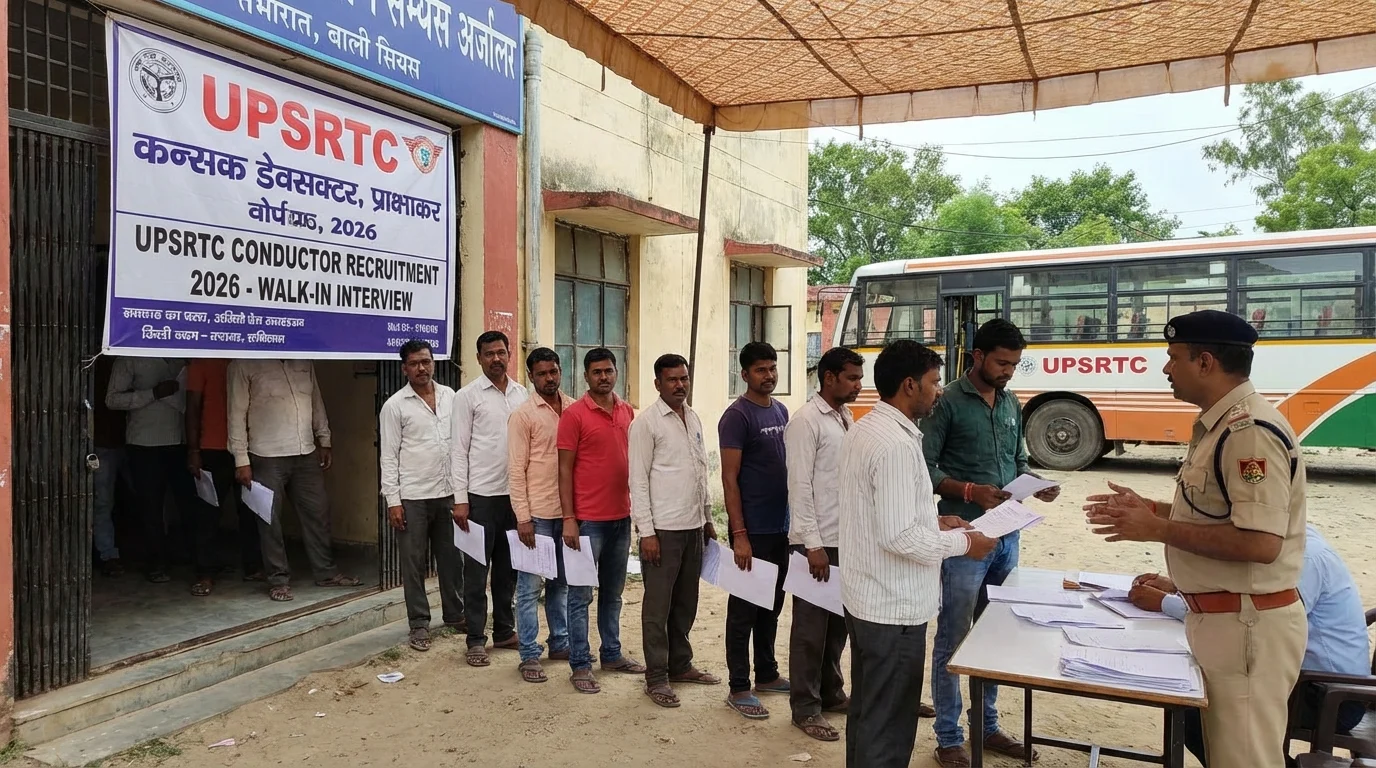 UPSRTC Conductor Recruitment 2026