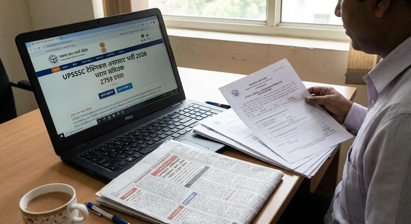 UPSSSC Technical Assistant Recruitment 2026